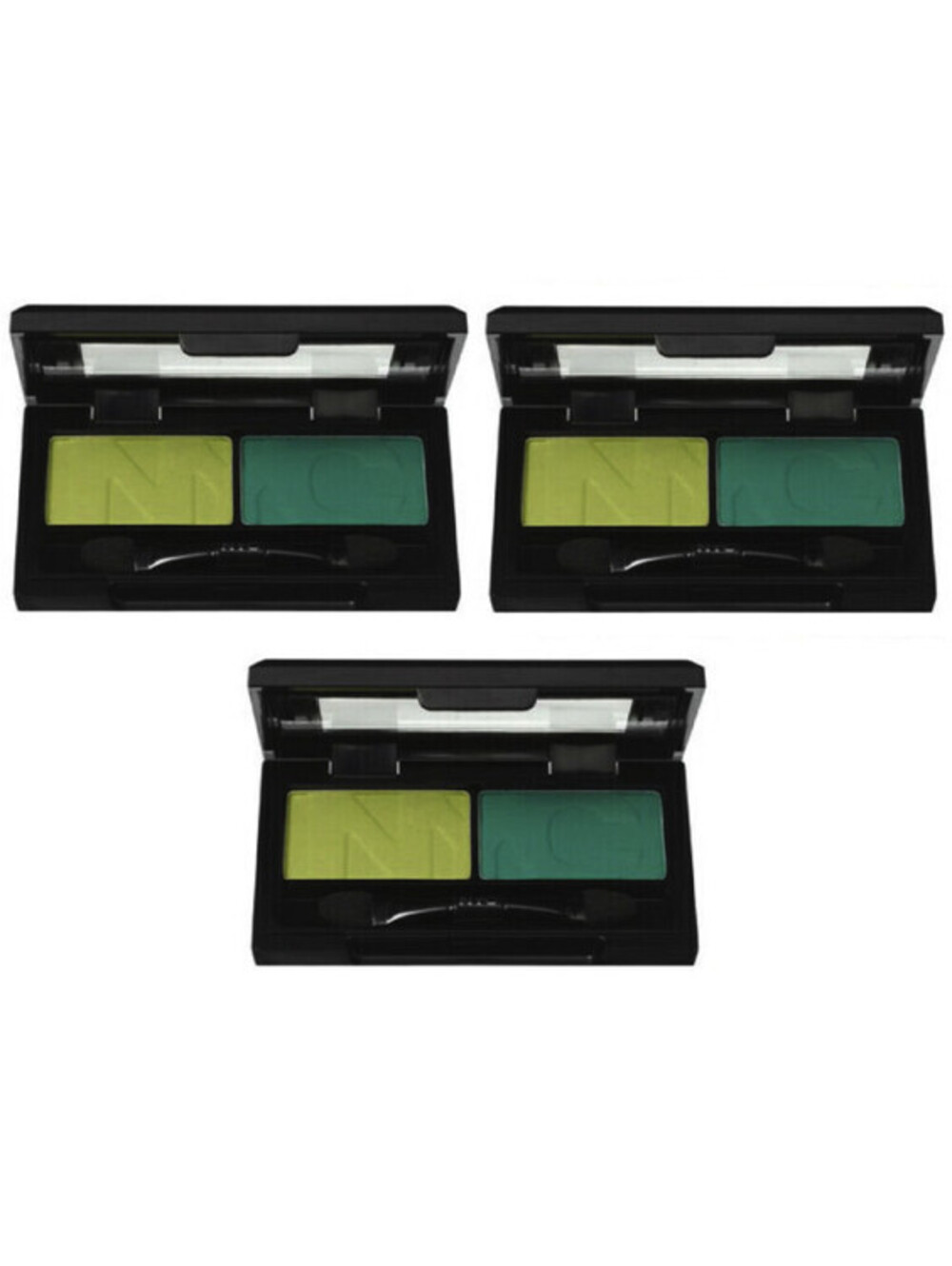 3-Pack New NYC Eye Shadow City Duet Duo 2-Color Set 812B Bowling Green (Sealed)
